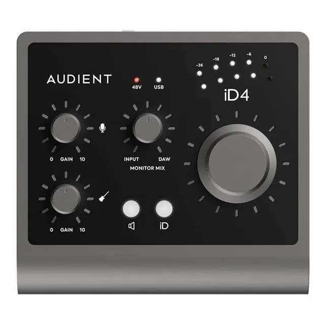 Interfaz Audio Audient Id4 Mkii (mk2) Usb C Impecable