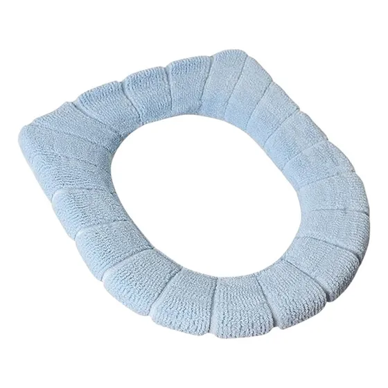 Funda Asiento Wc Funda Calida Tapa Wc Universal Color Azul