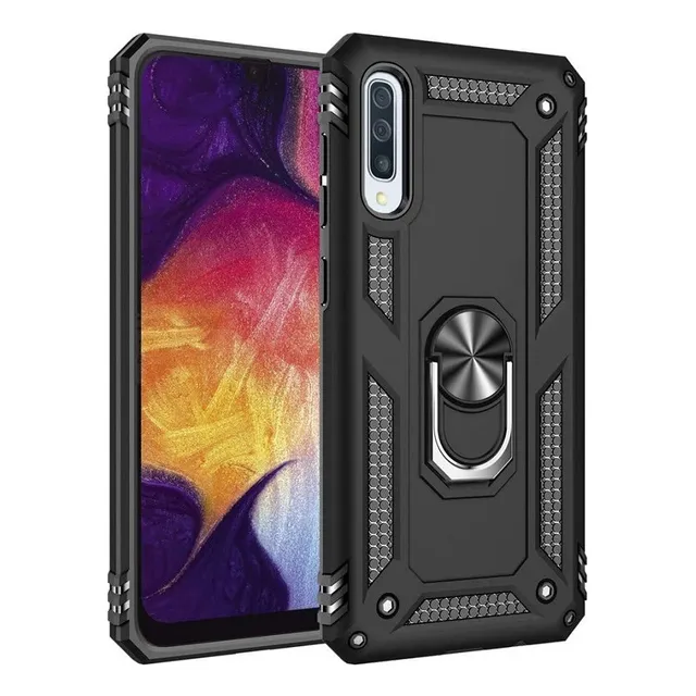 Estuche Forro Tech Armor Leyi Anillo Samsung Galaxy A70 A70s
