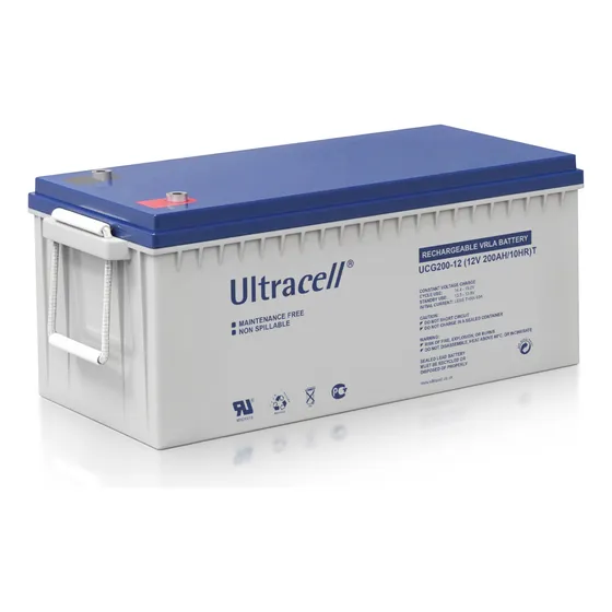 Bateria Gel Ciclo Profundo Ultracell 12v 200a Año Garantia