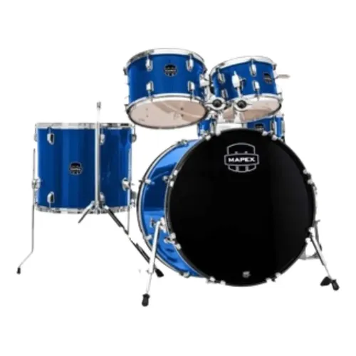 Bateria Zowag Z1 Series Dark Wood Com Bumbo 16 P Shell Pack Cor