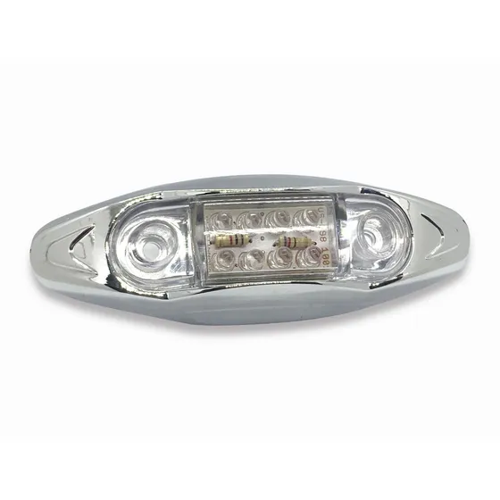 Lampara Led Lateral Carroceria - 1001 Transparente