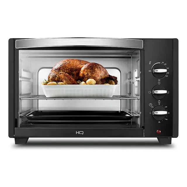 Forno Elétrico Hq 48 Litros Hq48d 2000w Preto 220v