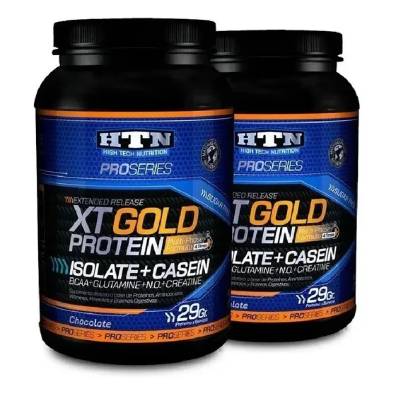 2 X 1 Htn Proteina Xt Gold 1 Kg Whey Caseina Isolada Promo