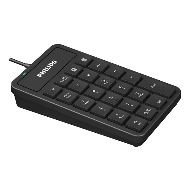 Teclado Numerico Philips K106 Numpad Usb Pc Notebook Color del teclado Negro