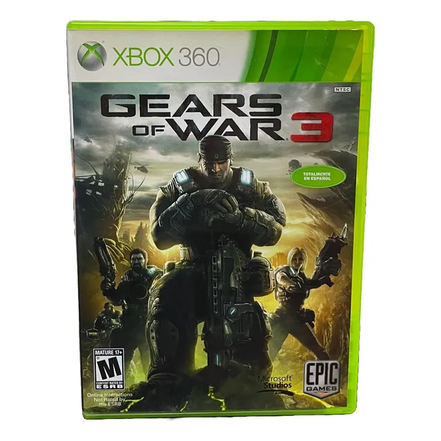 Gears Of War 3 - Xbox 360 Fisico Original (Reacondicionado)