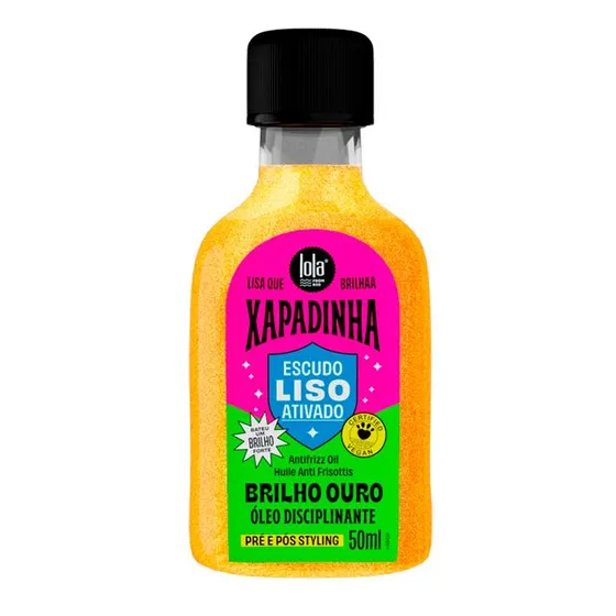 Lola Cosmetics Xapadinha Escudo Liso Ativado Óleo 50ml