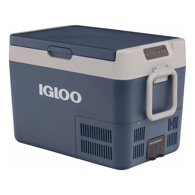 Nevera Para Carro Eléctrica Igloo 32lts 34qt Azul 