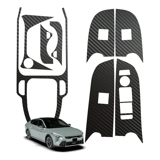 Kit Sticker 4 Puertas Panel Central Para Kia K4 2024 2025