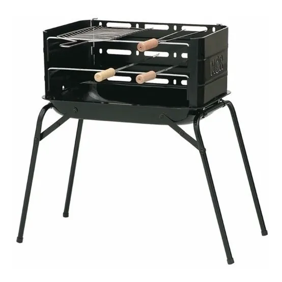 Parrilla Barbacoa Montana Mor Desmontable Liviana Compacta