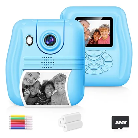 Cámara Niños Impresión Instantánea, Juguete Regalo ...