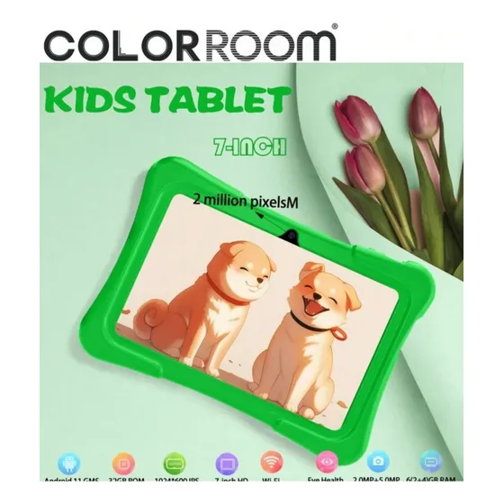 Tablet Android 32gb 2ram Para Niños, Wi-fi, Antigolpe