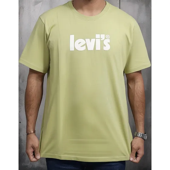 Camiseta Verde Plus Size Masculina Levis Lb0013140