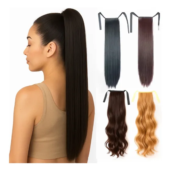 Extension Ponytail Cola De Caballo Sintéticas 