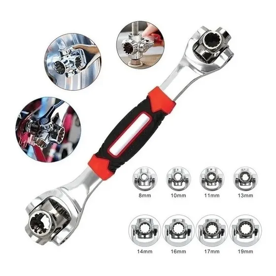 Llave Multiuso M Ultifuncional Tigre 360 Grados Herramientas