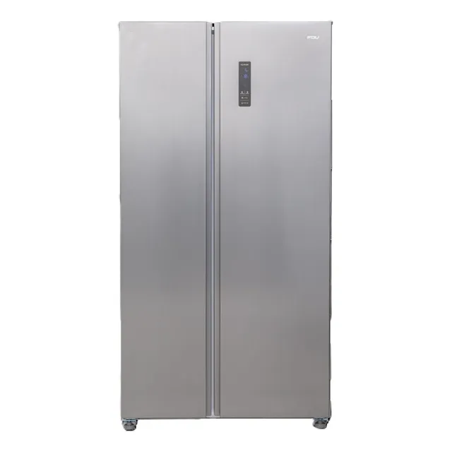 Refrigerador Side By Side Alaska 521 Lts Fdv. Color Gris