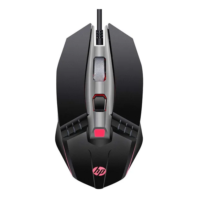 Mouse Gamer Hp M270 Negro 3200 Dpi 6 Botones Ergonómico