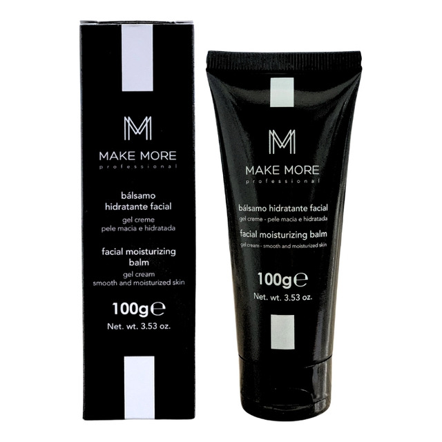 Bálsamo Hidratante Facial Make More Bisnaga 100g Gel Creme Bálsamo Hidratante Facial Make More Bisnaga 100g Gel Creme