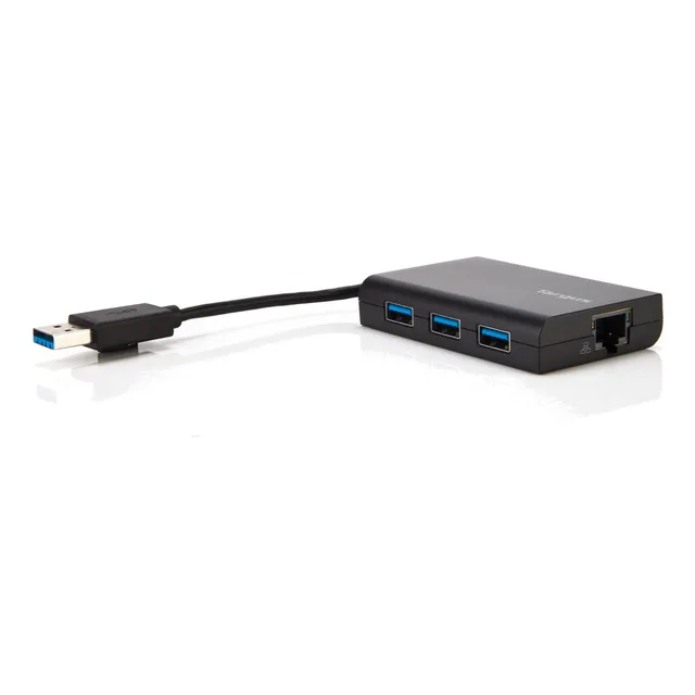Hub Multipuerto Targus Usb 3.0 A Rj45 Ach222