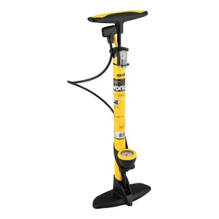 Bomba Ar Manual Profissional Encher Pneu Bicicleta Vonder 3598060000 Cor Amarelo Bomba Ar Manual Profissional Encher Pneu Bicicleta Vonder 3598060000 Cor Amarelo
