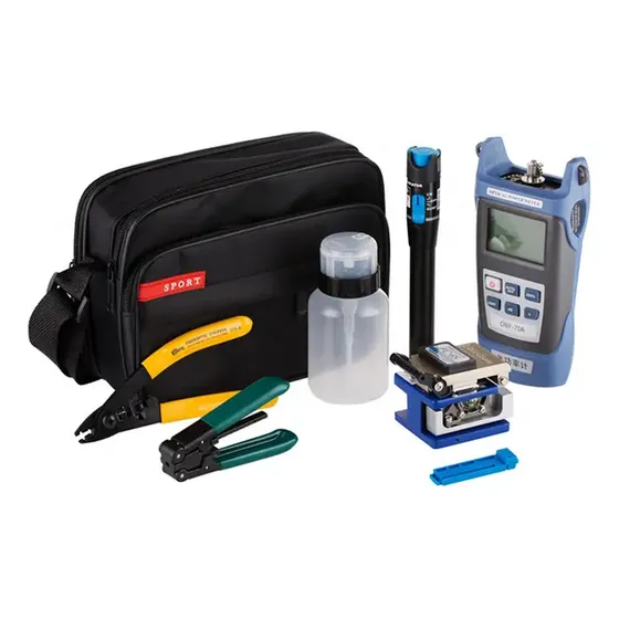 Kit De Herramientas Fibra Óptica Empalme Ftth Cortador