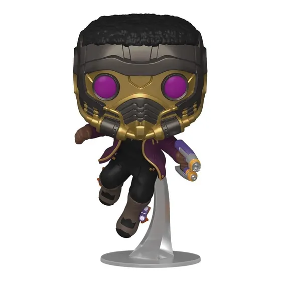 Funko Pop T'challa  Star-lord * Marvel What If.. ?