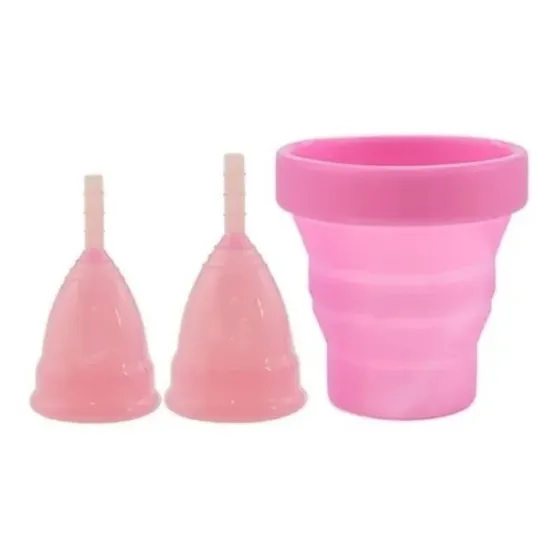Copa Menstrual Deportiva X2 + Esterilizador Nuevo