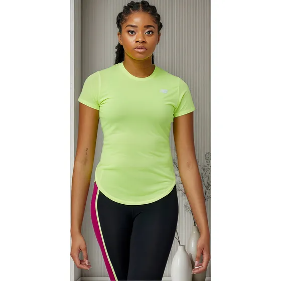 Remera New Balance De Dama - Wt23222hil