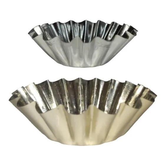 Moldes De Tartaletas N2 Hojalata (3000und)