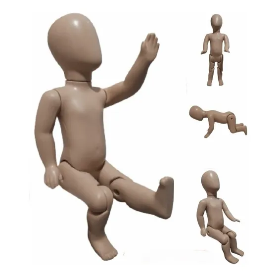 Manequim Infantil Bebê Articulado