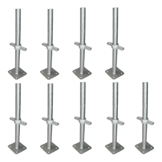 Tornillo Nivelador Andamio 9 Piezas 50cm 33mm Cayam  Ct504-9
