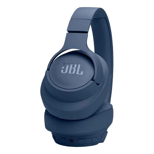 Auriculares Bluetooth en color con cancelación de ruido Jbl Tune 770nc JBLT770NC - Azul