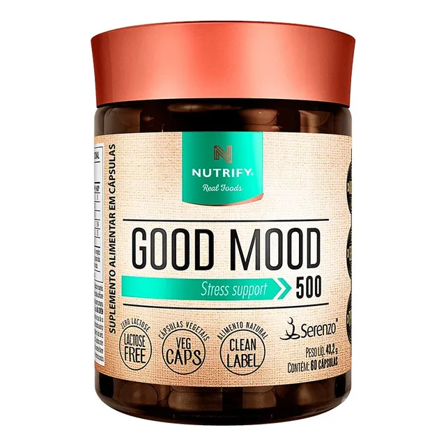 Good Mood Nutrify Melhora Estresse Ansiedade Humor E Tensão