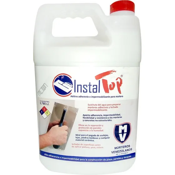 Aditivo Adherente E Impermeabilizante Instaltop 3.785 Ml