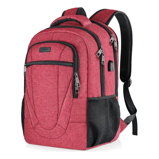 Mochila Para Laptop De 43 Cm Con Puerto De Carga Usb