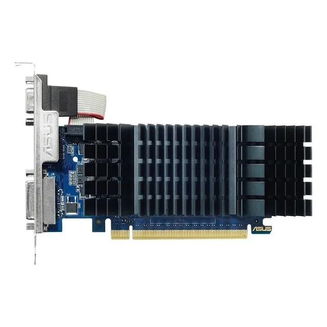 Tarjeta de video Nvidia Asus GT730 GeForce 700 Series GT 730 GT730-SL-2GD5-BRK Black Edition 2GB