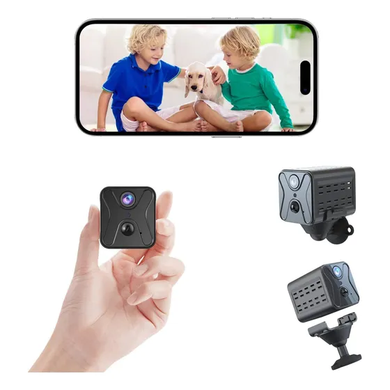 Javiscam Cámara Espía,cámara Wifi 2k, Mini Cam Smart Home...