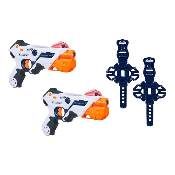 Nerf Laser Ops Pro Alphapoint 2 Lanzadores Original Hasbro