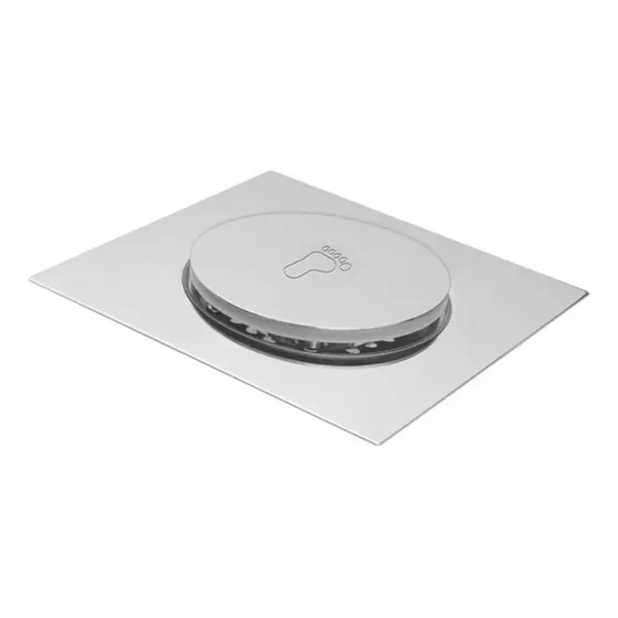 Rejilla Para Desagüe De Baño Acero 20x20 Cm
