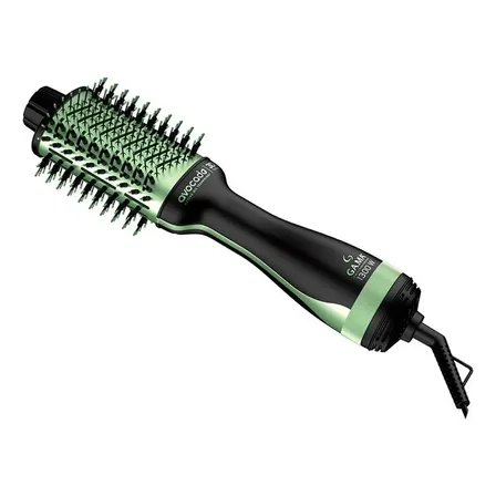 Cepillo Gama Stylish Avocado 3d Secador Voluminizador Verde
