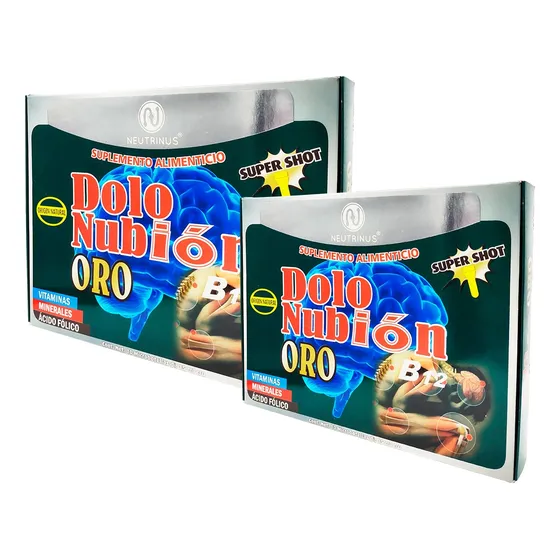 Kit 2 Suplemento Alimenticio Ingerible Nubion B12