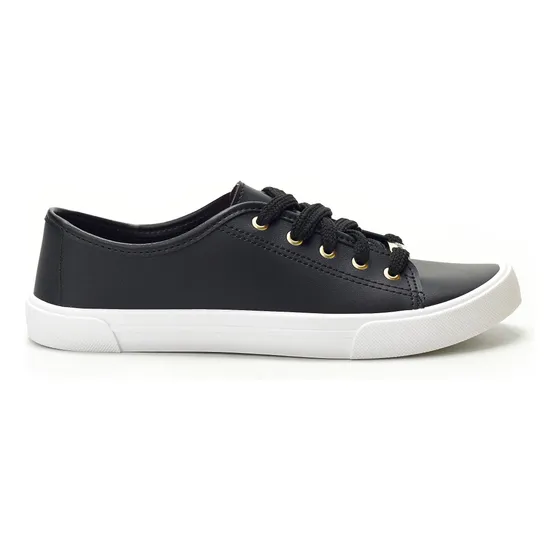 Zapatillas Negras Mujer Moleca 5296-510-7800
