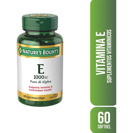 Natures Bounty Antioxidante Vitamina E  X120 Caps