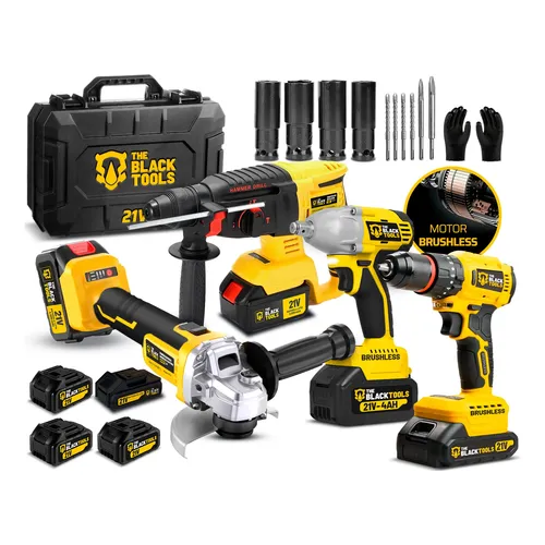 Kit Multifuncional De Ferramentas Elétricas 8 Em 1 Sem Fio