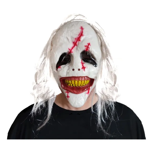 Mascara Purga Zombie Scar Cicatrices Asesino Disfraz Hallowe
