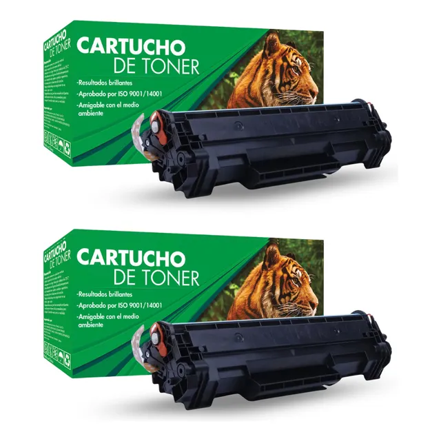 Pack 2 Toner 48a / Cf248a Compatible Pro Mfp M15 / Pro M28 Negro