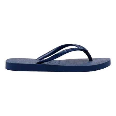 Chinelo Havaianas Slim Square Feminino Quadrada Original Azul-marinho 37-38 Br