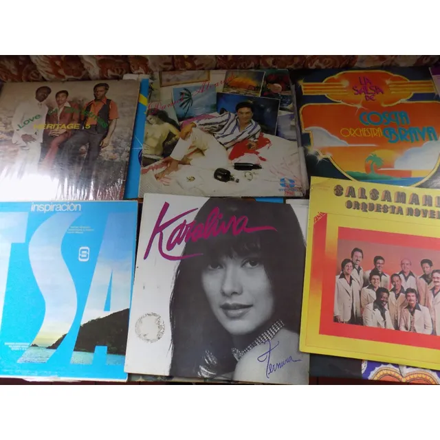 Salsa, Lps Venezuela, Puerto Rico, Cuarte Parte Usados, Con
