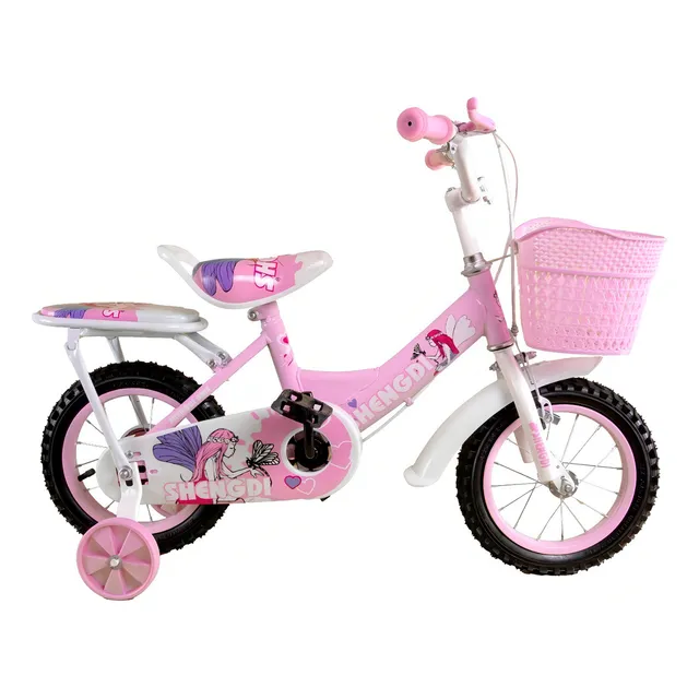 Bicicleta Infantil Para Niños R12 Rodada 12 Color Rosa Tamaño Del Cuadro Rin 12