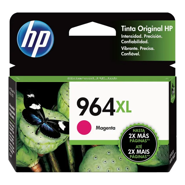 Tinta hp 964xl 3ja55al magenta office jet 9010 1,600 pgs